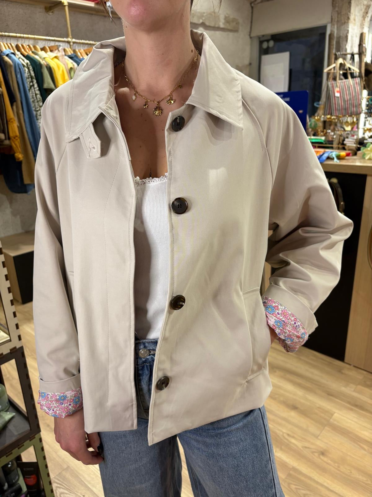 Veste beige