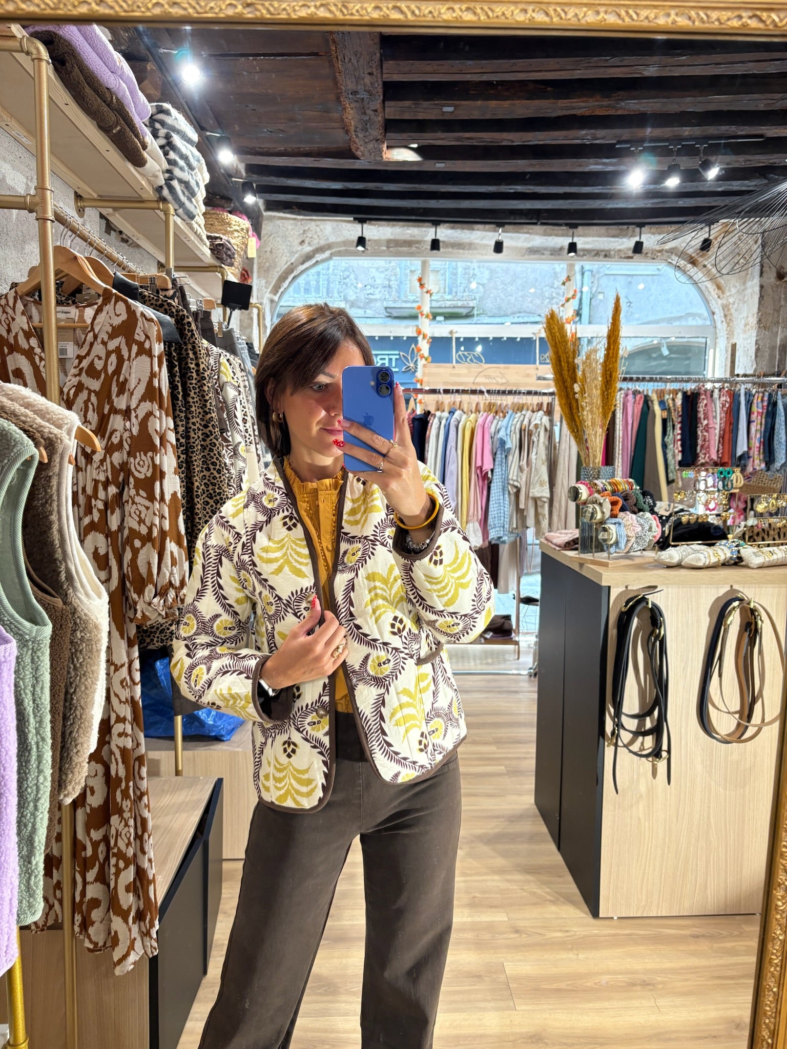 veste à motif