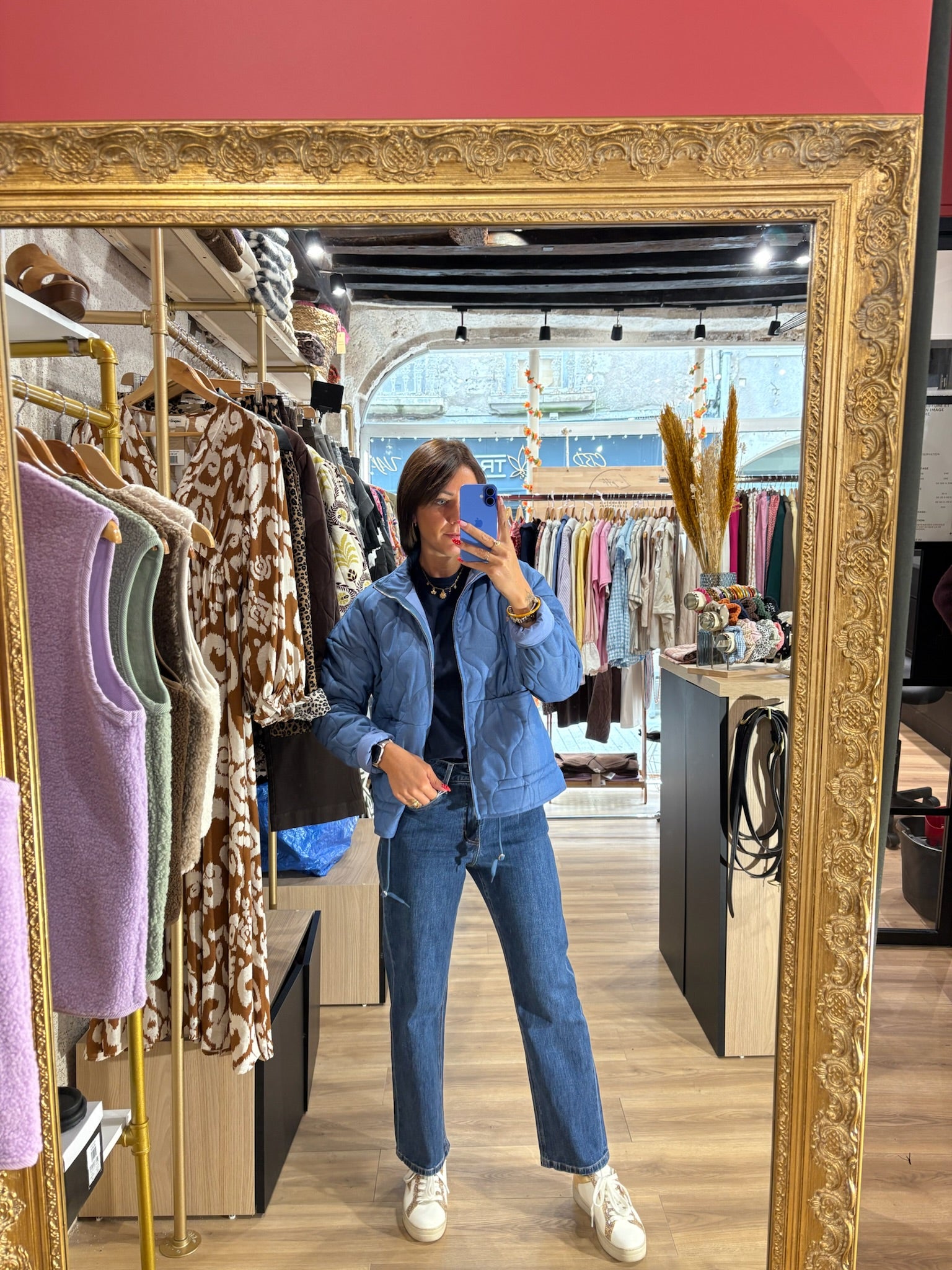 Veste bleu