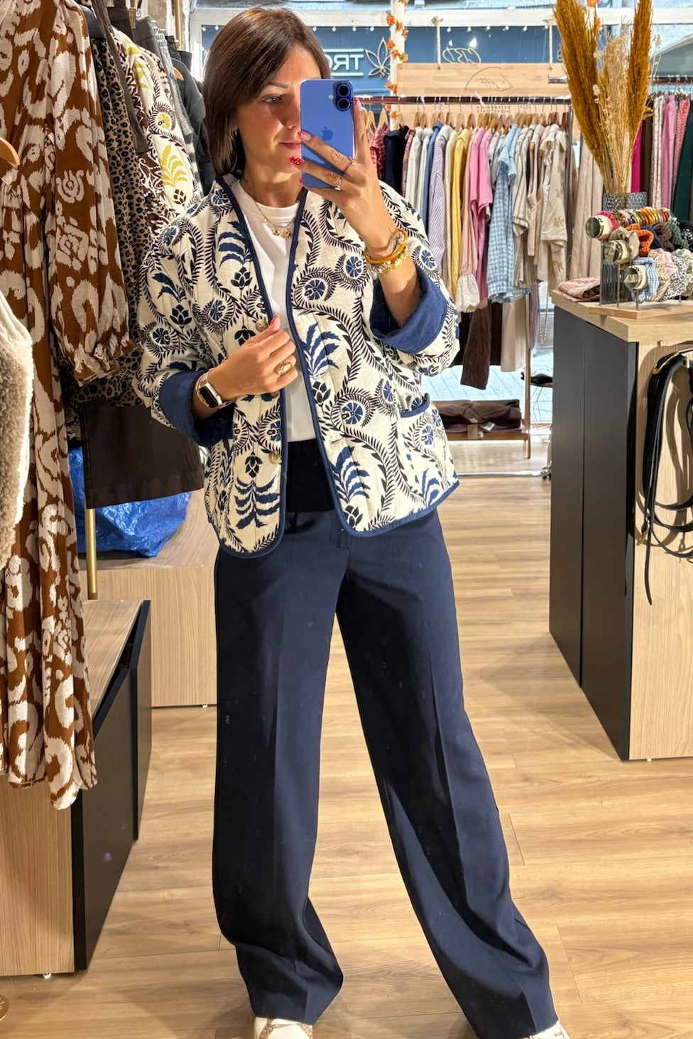 veste à motif