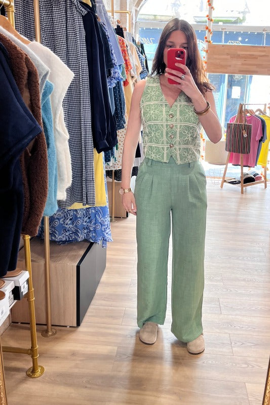 pantalon vert