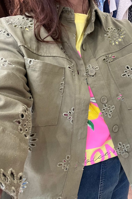 Veste kaki