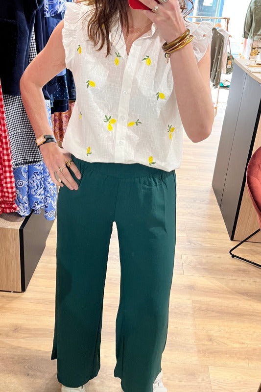 Chemise citron