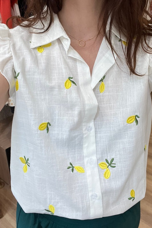 Chemise citron