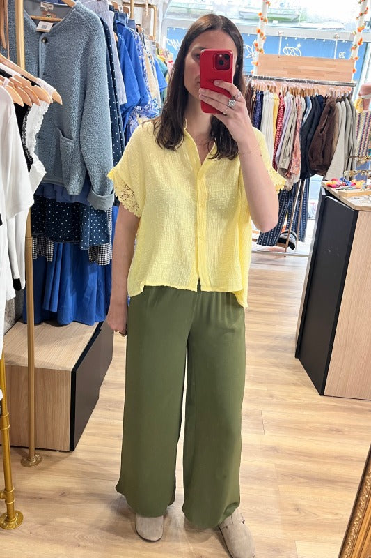 Chemise Jaune