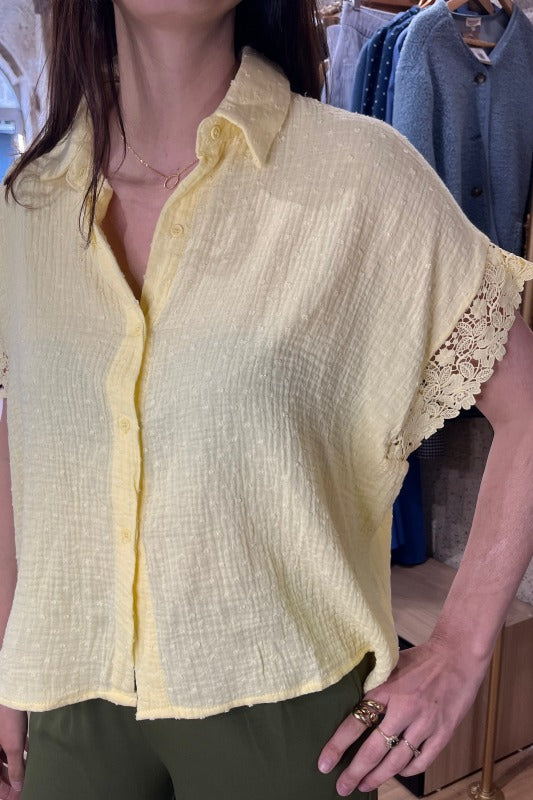 Chemise Jaune